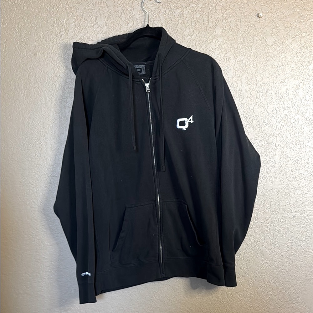 Black Hoodie with Logo